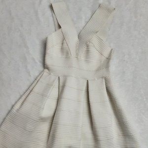 White H&M Bandage Dress